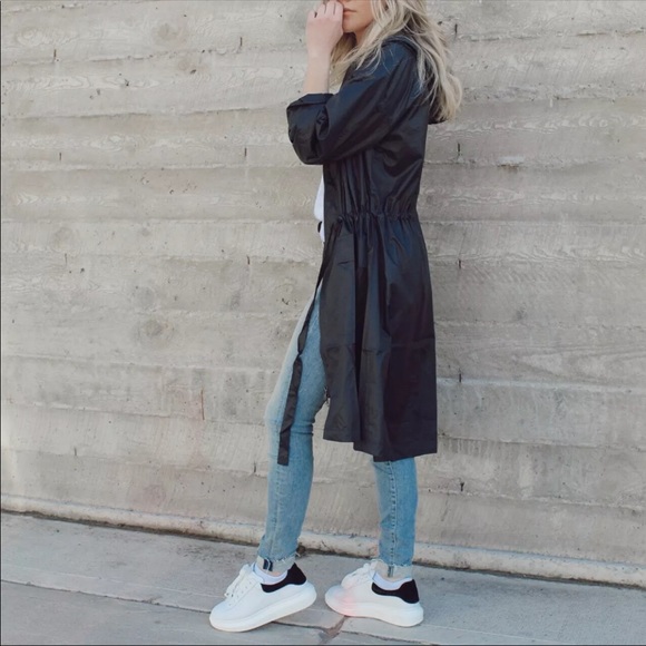 Eileen Fisher Jackets & Blazers - Eileen Fisher Hooded Recycled Nylon Jacket 1X Plus